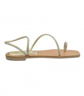 SANDAL U14-016 PLATINUM LEATHER 2