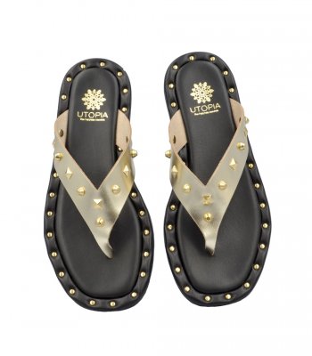 SANDAL U11-001 PLATINUM LEATHER 1