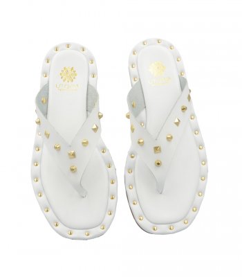 SANDAL U11-001 WHITE LEATHER 1