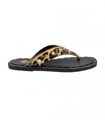 SANDAL U11-001 PONY LEOPARD 2