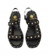 SANDAL U11-006 BLACK LEATHER 1