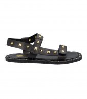SANDAL U11-006 BLACK LEATHER 2
