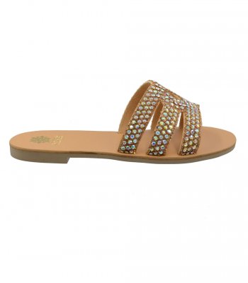 SANDAL U1-065 NATURAL LEATHER 2