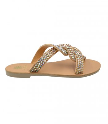 SANDAL U1-067 NATURAL LEATHER 2