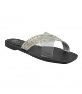 SANDAL U14-012 BLACK & IRIDA LEATHER 3