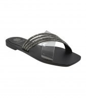 SANDAL U14-012 BLACK LEATHER 3
