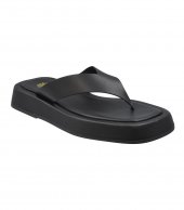 SANDAL U10-001 BLACK LEATHER 3