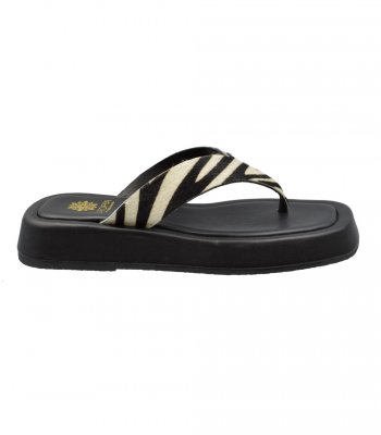 SANDAL U10-001 PONY ZEBRA 2