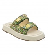 SANDAL U10-002 GREEN FABRIC 3