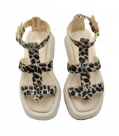 SANDAL U10-007 PONY LEOPARD 1
