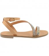 SANDAL U1-071 NATURAL LEATHER 2