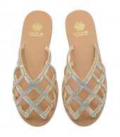 SANDAL U1-099 PLATINUM LEATHER 1