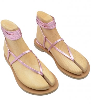 SANDAL U20-001 PINK LEATHER 1