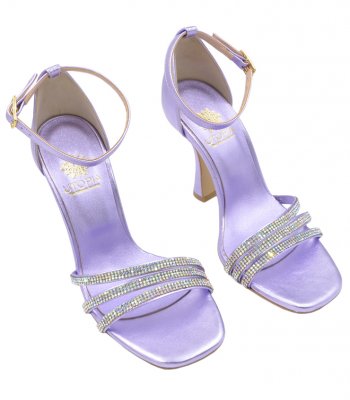 HIGH HEELED SANDAL U38-001 LILAC LEATHER 1