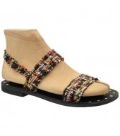 SANDAL U41-013 BLACK FABRIC 3