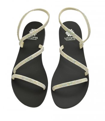  SANDAL U1-006 WHITE LEATHER 1