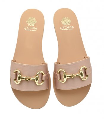 SANDAL U1-068 NUDE SATIN  1