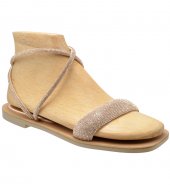 SANDAL U44-005 ROSE GOLD STRASS  3