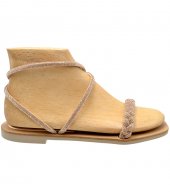 SANDAL U44-009 ROSE GOLD STRASS  2