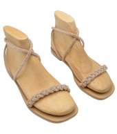 SANDAL U44-009 ROSE GOLD STRASS  1