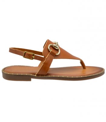 SANDAL U2-055 TABACCO LEATHER 2