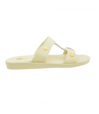 SANDAL U3-006 OFF WHITE LEATHER 2