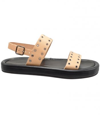 SANDAL U49-005 NATURAL LEATHER 2