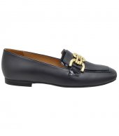 MOCCASINS  U65-014 BLACK LEATHER 2