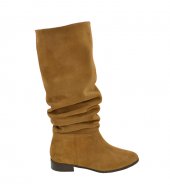 BOOTS FLAT U56-206 TABA CASTOR LEATHER 2