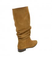 BOOTS FLAT U56-206 TABA CASTOR LEATHER 3