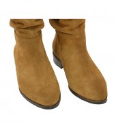 BOOTS FLAT U56-206 TABA CASTOR LEATHER 4