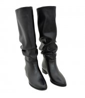 BOOTS U56-207 BLACK ELASTIC 1