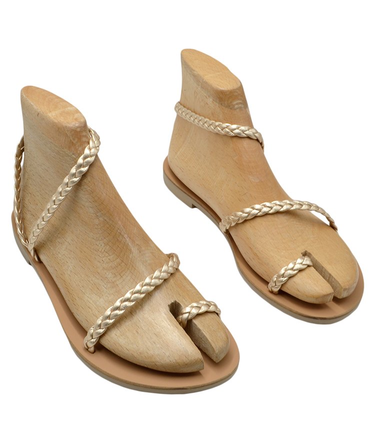 SANDAL U1-076  NATURAL LEATHER