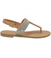 SANDAL U1-172 NATURAL LEATHER 2