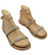 SANDAL U1-170  NATURAL LEATHER 1