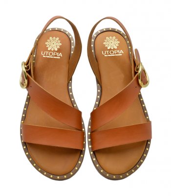 SANDAL U2-074 TABALEATHER 1
