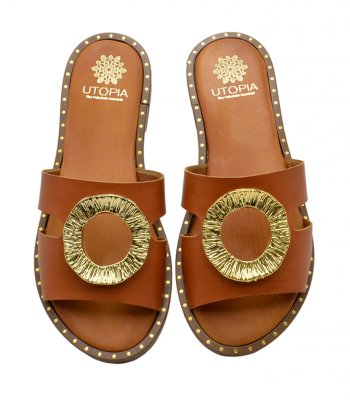 SANDAL U2-077 TABA LEATHER 1
