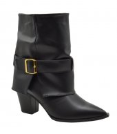 BOOTS U25-628 BLACK MAT PU 2