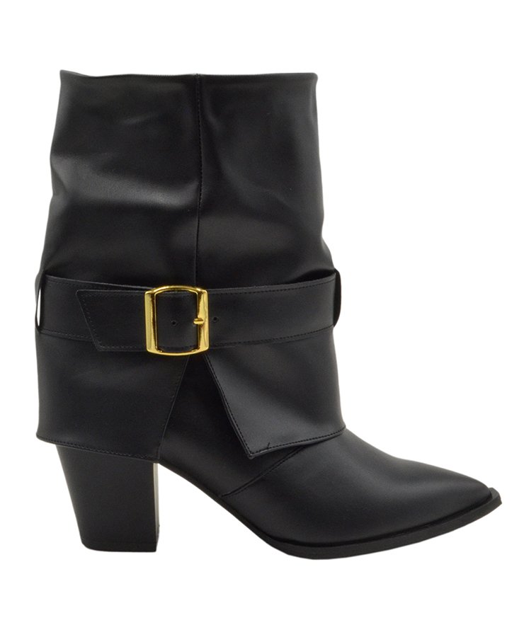 BOOTS U25-628 BLACK MAT PU