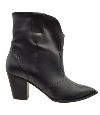 BOOTS U25-630  BLACK MAT PU 1