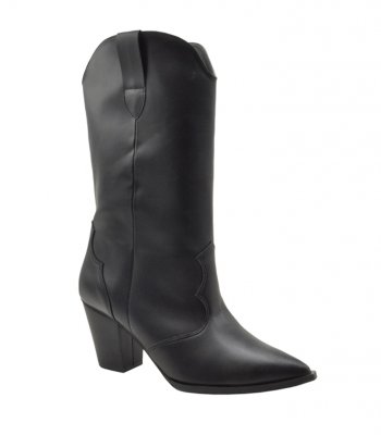 BOOTS U25-626  BLACK MAT PU 2