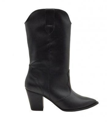 BOOTS U25-626  BLACK MAT PU 1