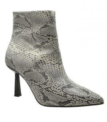 BOOTS U25-615 WHITE SNAKE PU 2