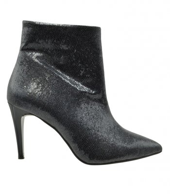 BOOTS U25-612 BLACK SNAKE PU 1