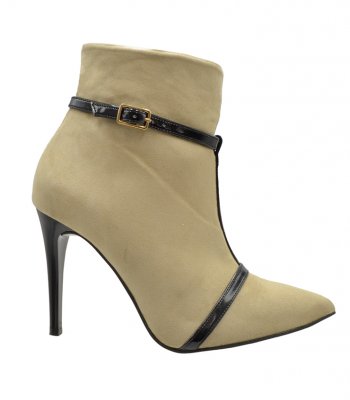 BOOTS U25-611 BEIGE CASTOR PU 1