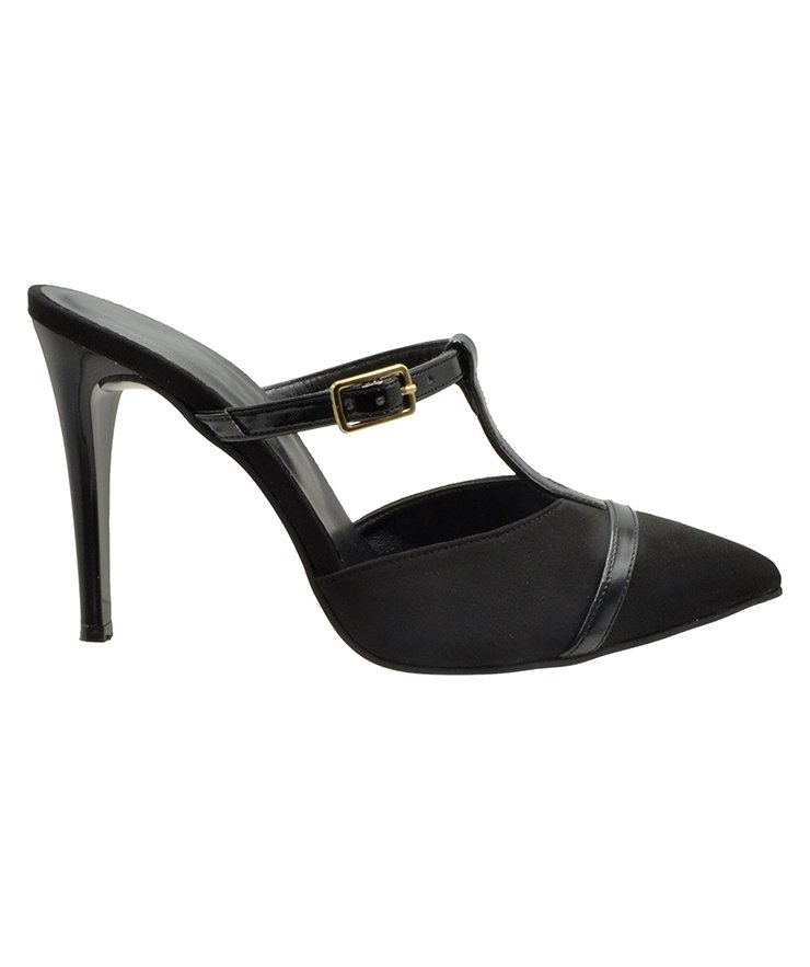 HIGH HEEL PUMPS U25-605 BLACK CASTOR
