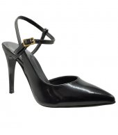HIGH HEEL PUMPS U25-606 BLACK PATENT PU 2