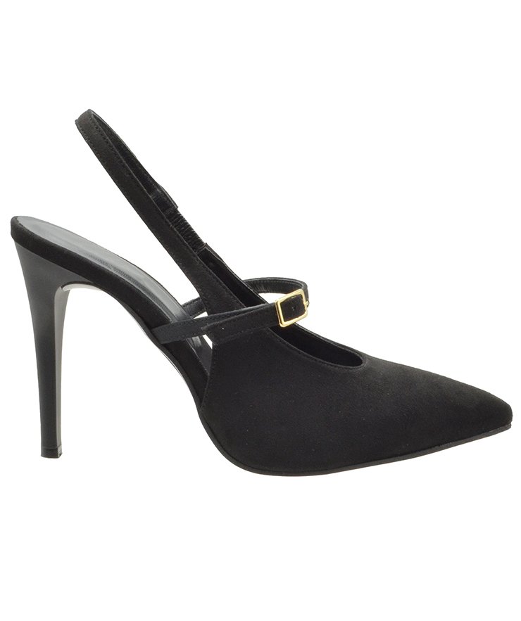 HIGH HEEL PUMPS U25-608 BLACK CASTOR