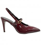 HIGH HEEL PUMPS  U25-608 BORDEAUX PATENT PU 1
