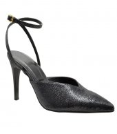 HIGH HEEL PUMPS U25-610 BLACK SNAKE 2